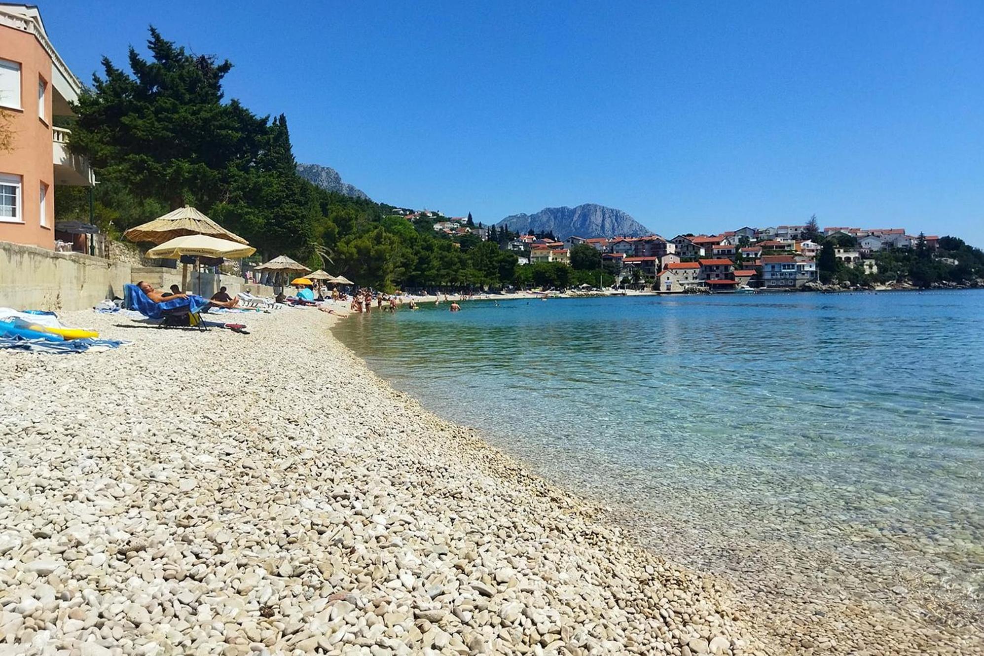 Apartments by the sea Podaca, Makarska - 516 Exteriör bild
